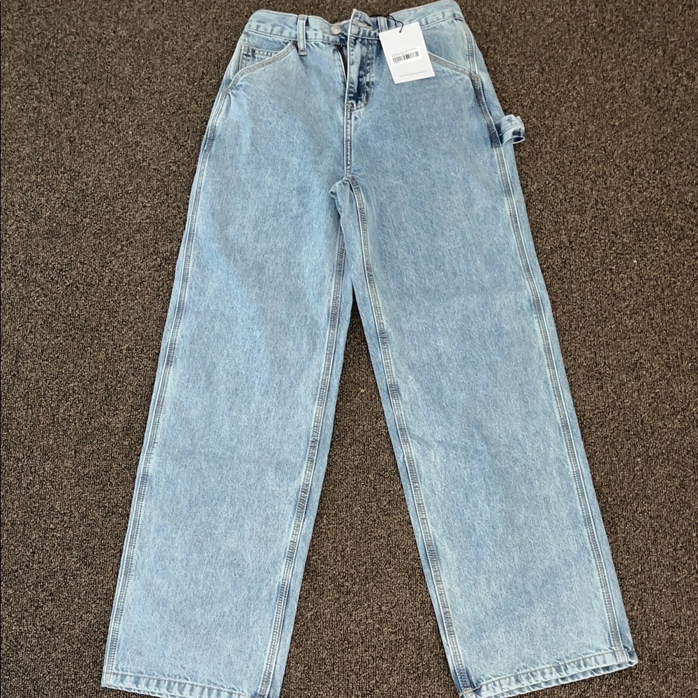 Princess Polly Light Blue Women Jeans